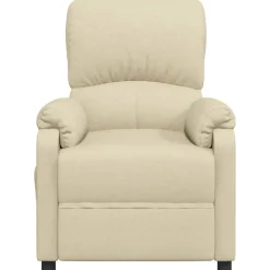 vidaXL Sillas-Sillón reclinable de tela