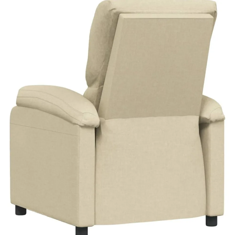 vidaXL Sillas-Sillón reclinable de tela
