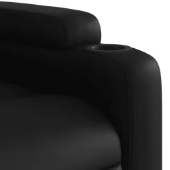 vidaXL Sillas-Sillón reclinable de masaje de pie cuero artificial