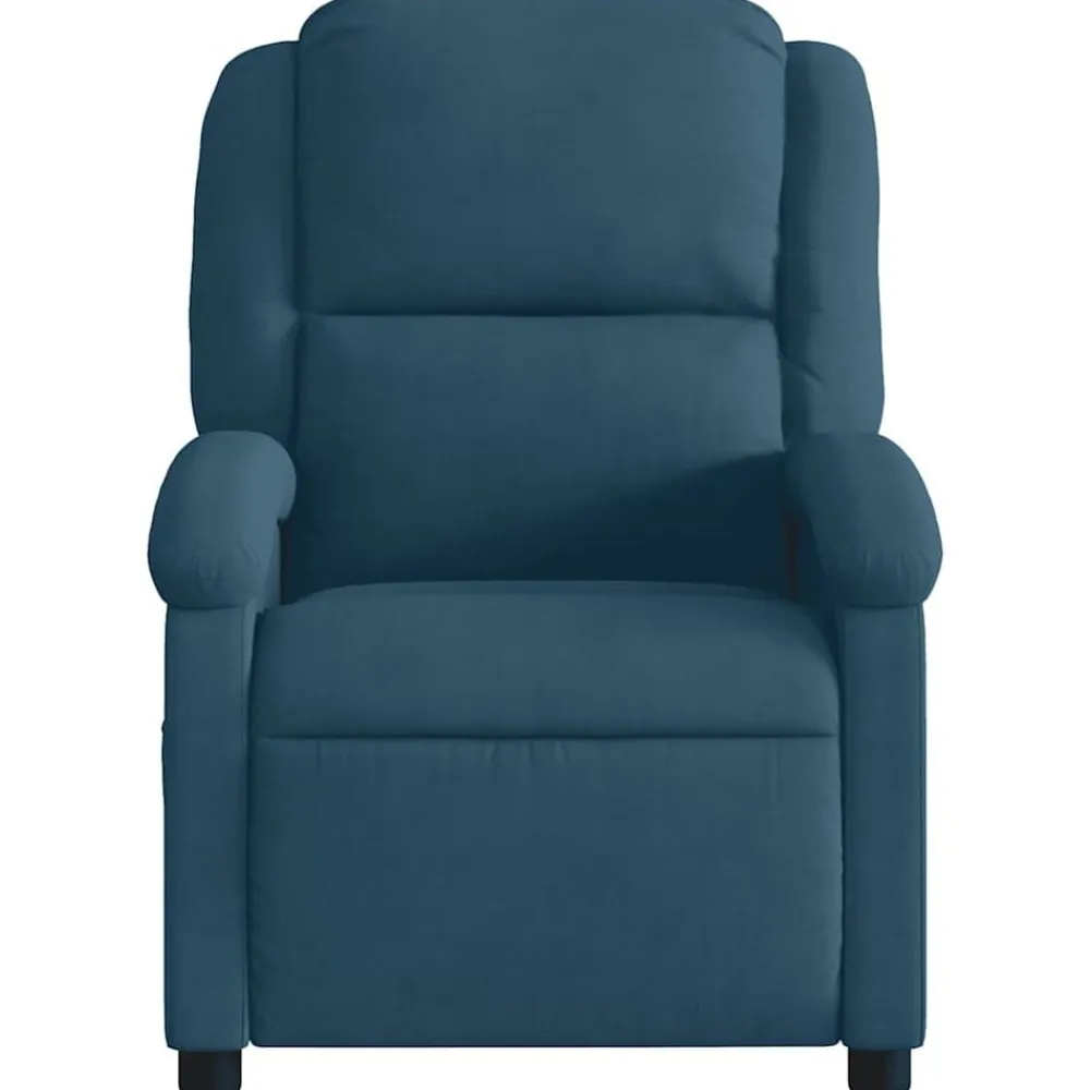 vidaXL Sillas-Sillón reclinable de terciopelo