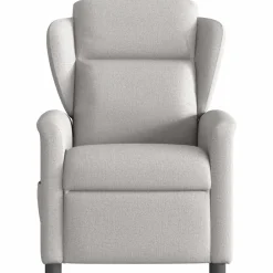 vidaXL Sillas-Sillón reclinable de tela