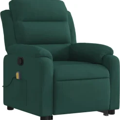 vidaXL Sillas-Sillón reclinable de masaje elevable terciopelo
