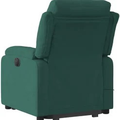 vidaXL Sillas-Sillón reclinable de masaje elevable terciopelo