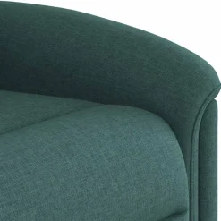 vidaXL Sillas-Sillón reclinable de masaje eléctrico tela