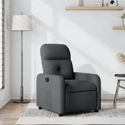 vidaXL Sillas-Sillón reclinable de tela