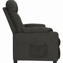 vidaXL Sillas-Sillón reclinable de tela