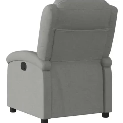 vidaXL Sillas-Sillón reclinable de tela