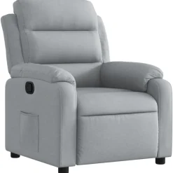 vidaXL Sillas-Sillón reclinable de tela