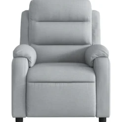 vidaXL Sillas-Sillón reclinable de tela