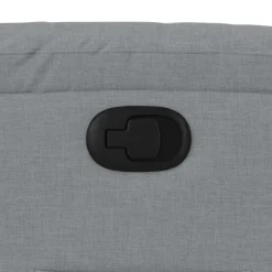 vidaXL Sillas-Sillón reclinable de tela