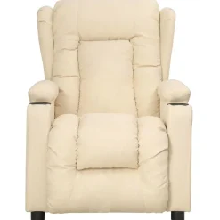 vidaXL Sillas-Sillón reclinable de tela