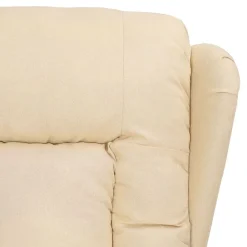 vidaXL Sillas-Sillón reclinable de tela