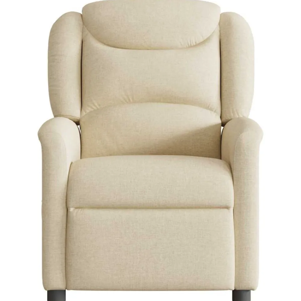 vidaXL Sillas-Sillón reclinable de tela