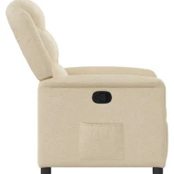 vidaXL Sillas-Sillón reclinable de tela