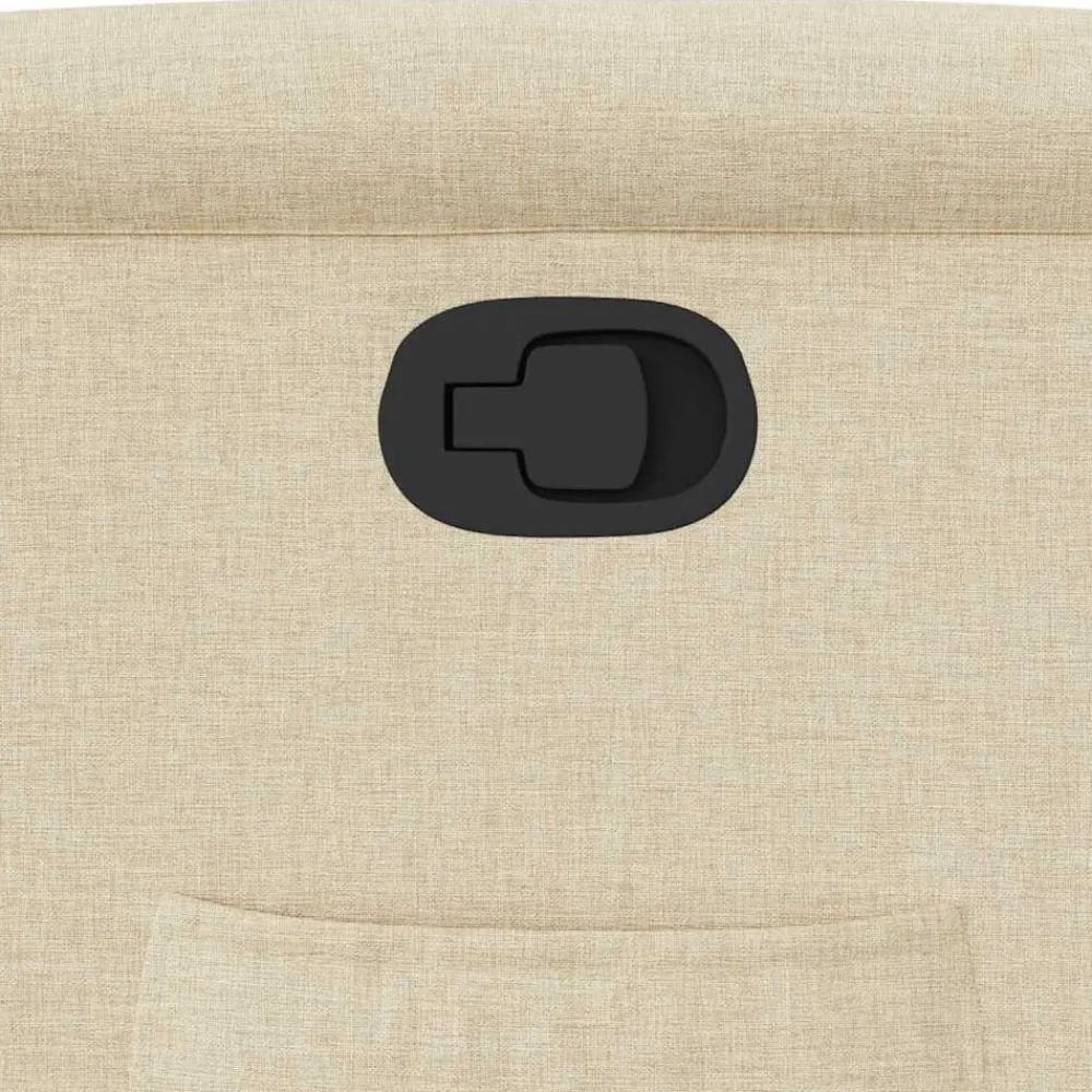 vidaXL Sillas-Sillón reclinable de tela