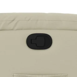 vidaXL Sillas-Sillón reclinable de cuero sintético