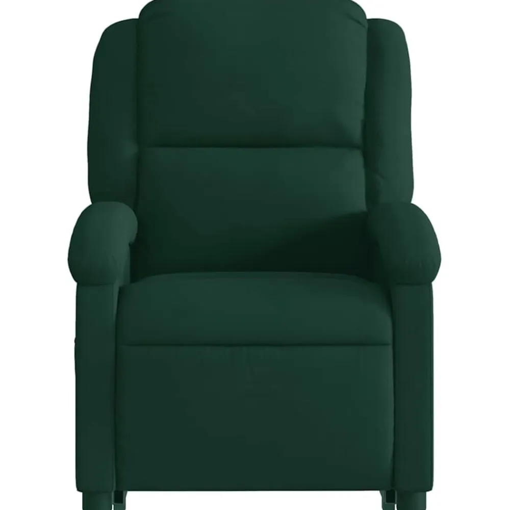 vidaXL Sillas-Sillón reclinable de masaje elevable terciopelo