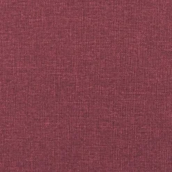 vidaXL Sillas-Sillón reclinable de tela rojo tinto