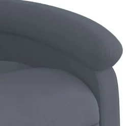 vidaXL Sillas-Sillón reclinable de masaje elevable terciopelo