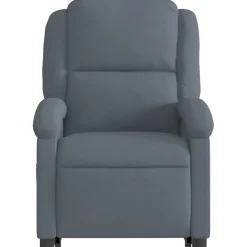 vidaXL Sillas-Sillón reclinable de masaje elevable terciopelo