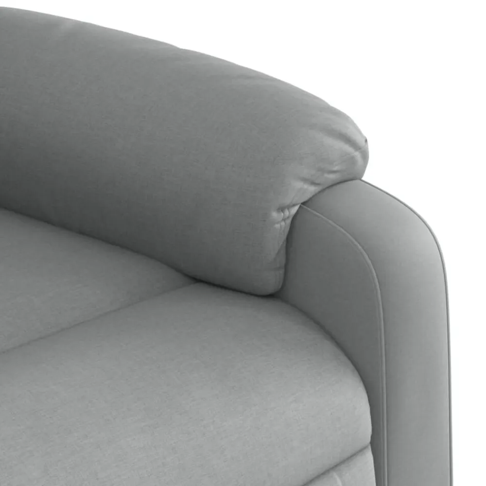 vidaXL Sillas-Sillón reclinable eléctrico tela