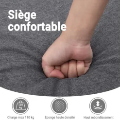 vidaXL Sillón reclinable eléctrico tela marrón oscuro Marr&oacute;n oscuro Best