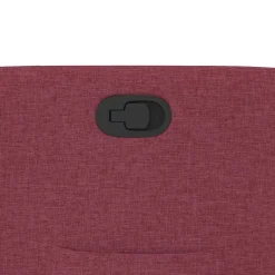 vidaXL Sillón reclinable elevable tela rojo tinto Rojo vino tinto Online