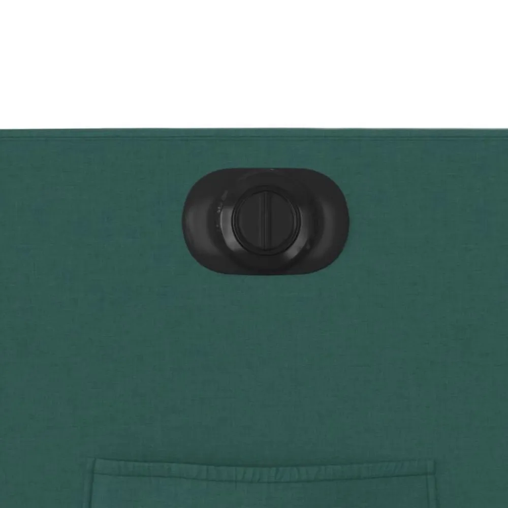 vidaXL Sillón reclinable eléctrico tela Verde oscuro Online