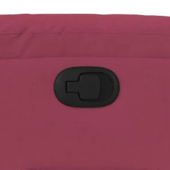 vidaXL Sillón reclinable elevable terciopelo rojo tinto Rojo vino tinto Outlet