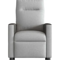 vidaXL Sillón reclinable elevable de tela Gris nube Hot
