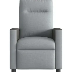 vidaXL Sillas-Sillón reclinable eléctrico tela