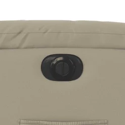 vidaXL Sillón reclinable eléctrico de cuero sintético color Capuchino Outlet