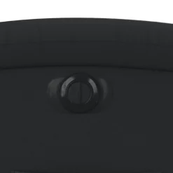 vidaXL Sillón reclinable eléctrico elevable cuero auténtico Negro Sale