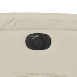 vidaXL Sillas-Sillón reclinable eléctrico de cuero sintético