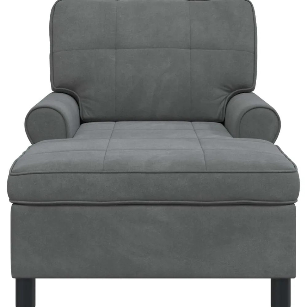 vidaXL Sillas-Sillón reclinable 91 x 157 x 91 cm Terciopelo