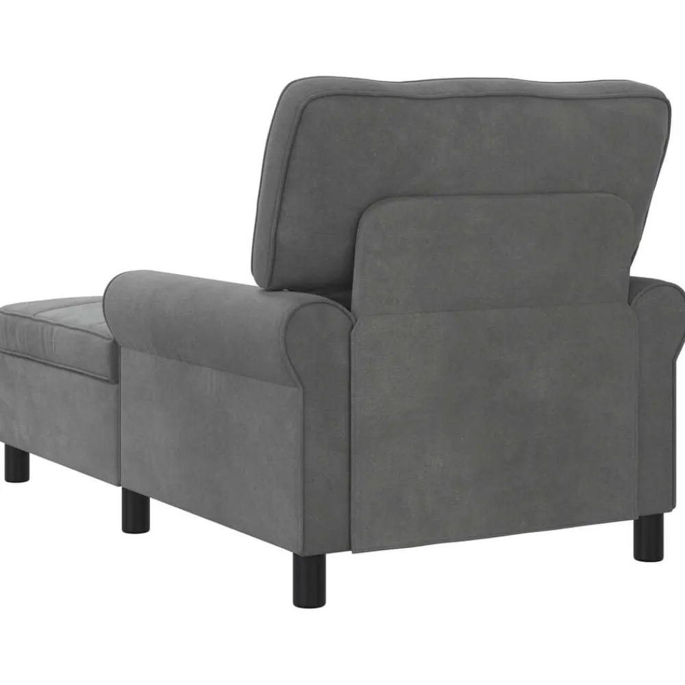 vidaXL Sillas-Sillón reclinable 91 x 157 x 91 cm Terciopelo