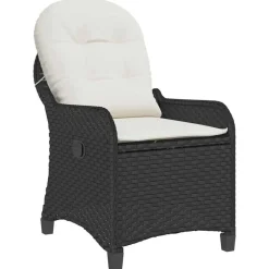 vidaXL Muebles De Jardín-Sillón reclinable 56 x 66 x 95 cm ratán sintético