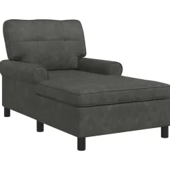 vidaXL Sillón reclinable 91 x 157 x 91 cm Cuero sintético Negro New