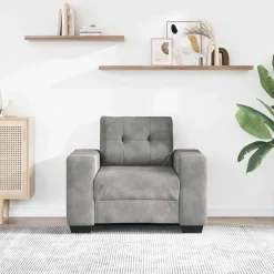 vidaXL Sofás-Sillón sofá 100x78x80 cm terciopelo