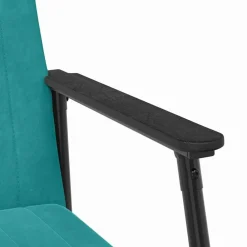 vidaXL sillón 59 x 75 x 78 cm Terciopelo Tuquesa Online