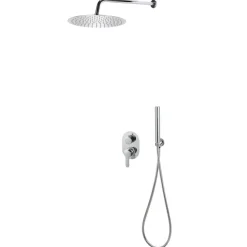 vidaXL Fontanería-Sistema de ducha acero inoxidable 201