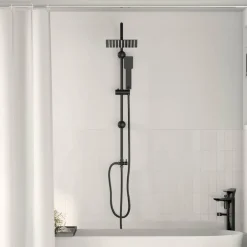 vidaXL Fontanería-Sistema de Ducha 47 x 20 x 95 cm Acero inoxidable