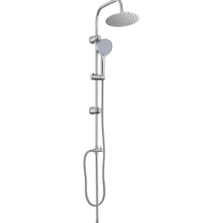 vidaXL Fontanería-Sistema de Ducha 47 x 20 x 95 cm Acero inoxidable