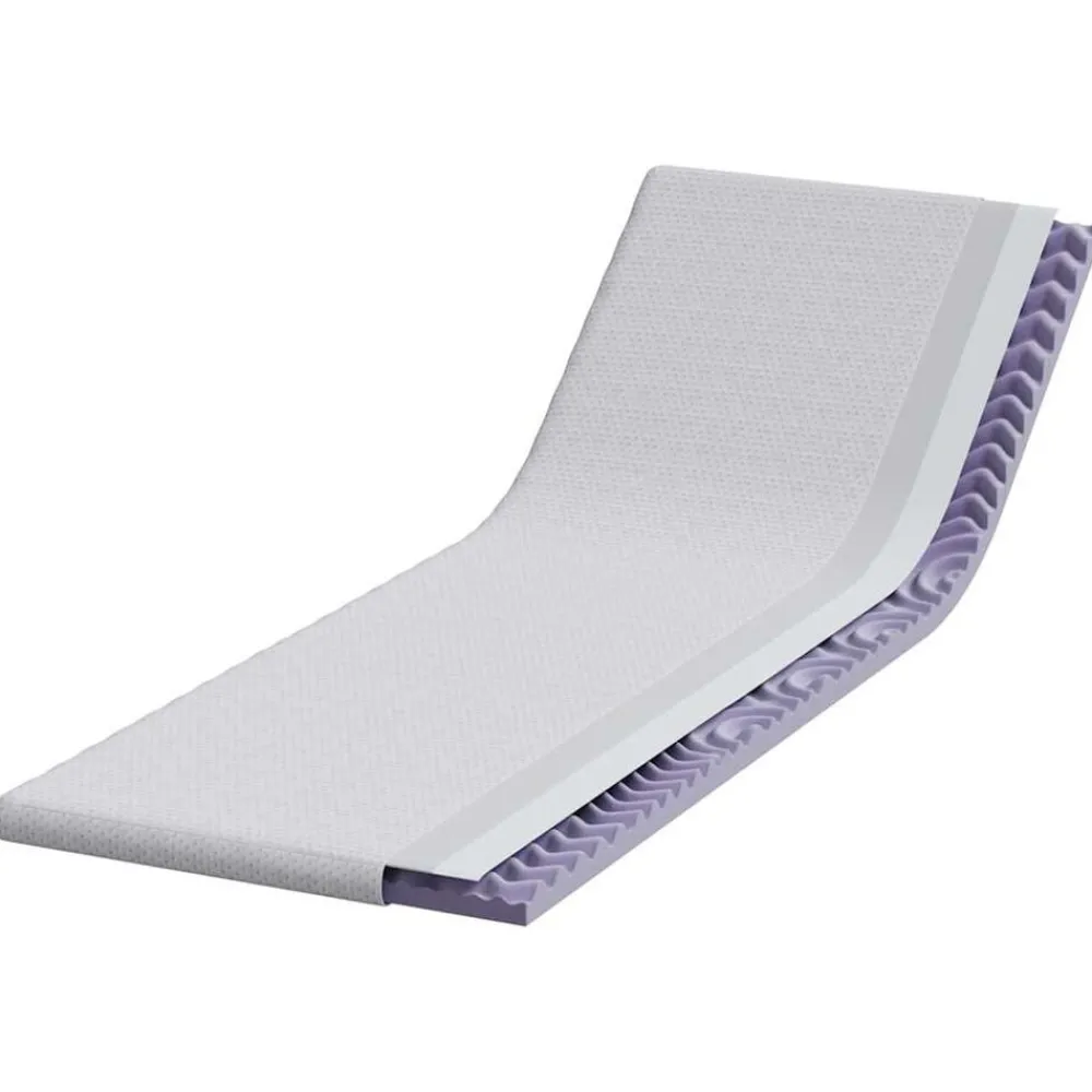 vidaXL Sobrecolchón 80 x 200 cm Tela jacquard Clearance