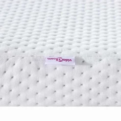 vidaXL Sobrecolchón 80 x 200 cm Tela jacquard Clearance
