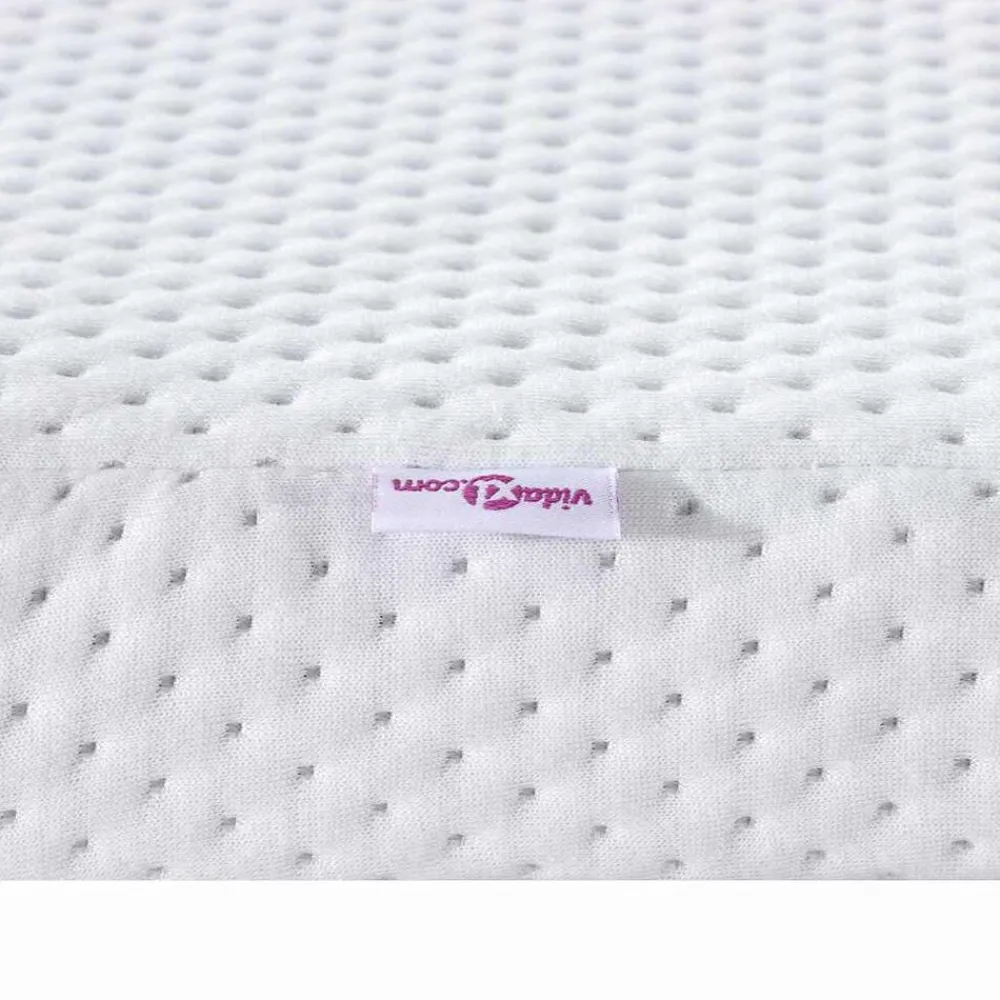 vidaXL Sobrecolchón 80 x 200 cm Tela jacquard Clearance