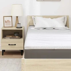 vidaXL Sobrecolchón 70 x 200 cm Tela de punto Outlet