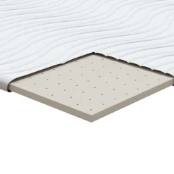 vidaXL Sobrecolchón 70 x 200 cm Tela de punto Outlet