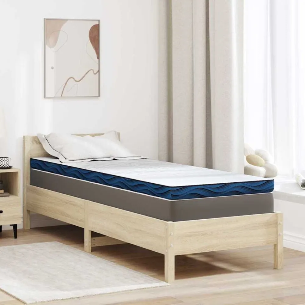 vidaXL Ropa De Casa-Sobrecolchón 70 x 200 cm Tela Jacquard