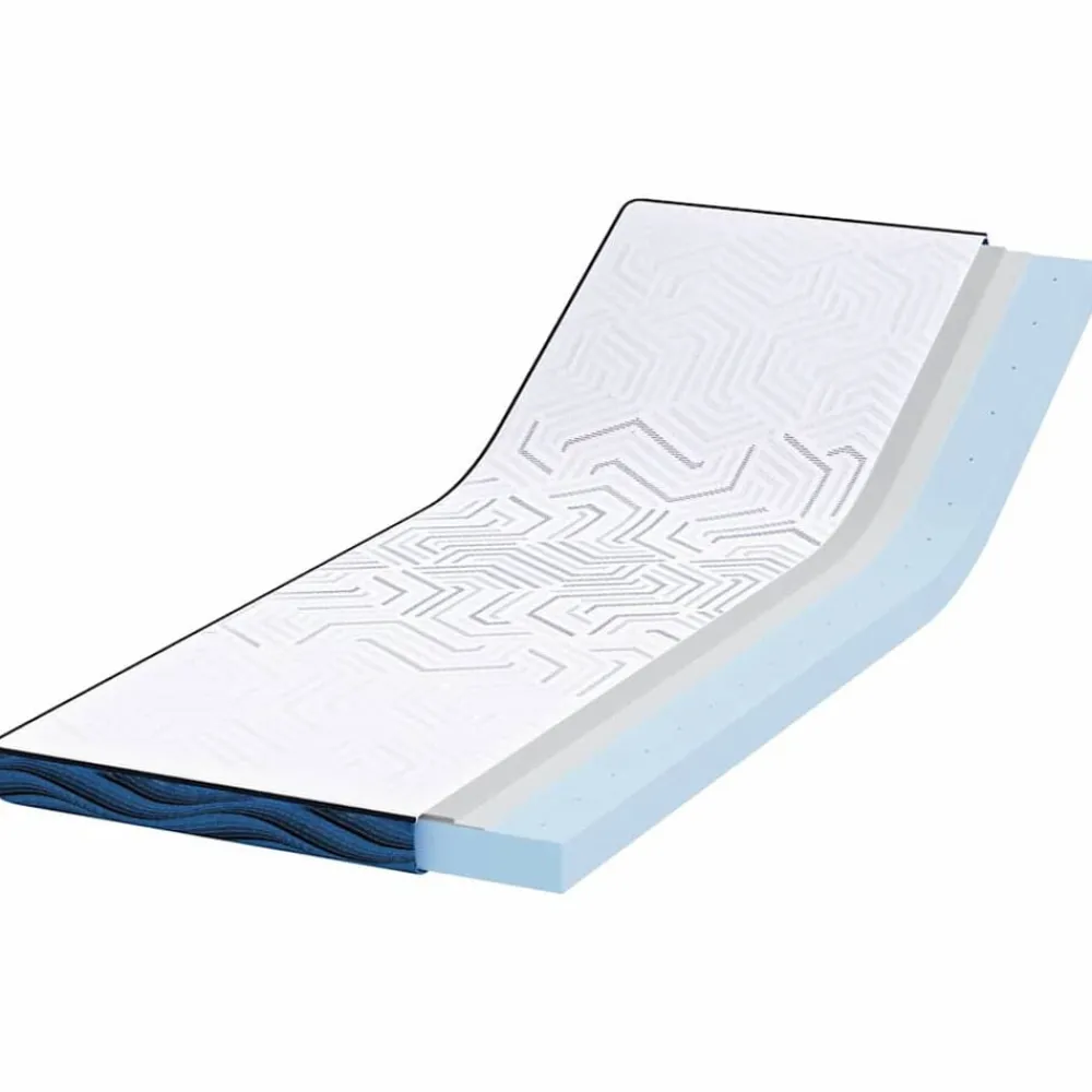 vidaXL Ropa De Casa-Sobrecolchón 70 x 200 cm Tela Jacquard